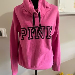 Pink Victoria secret pullover sz small